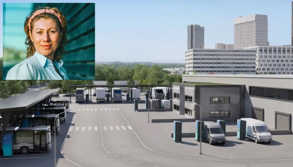 Markedssjef Monica Godø i Mer Norway forteller at nye tungbilladestasjoner er like om hjørnet.