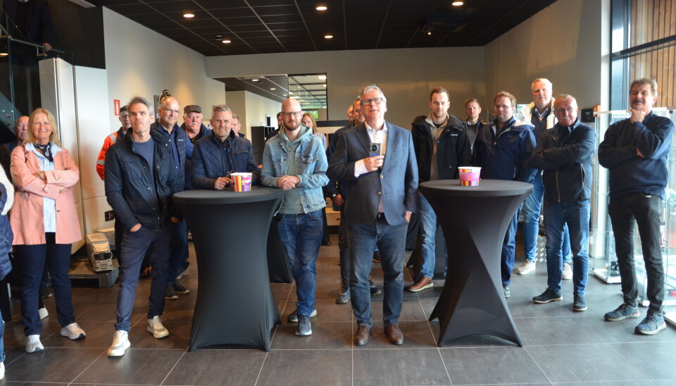 Mange hadde tatt turen til åpningsfesten.