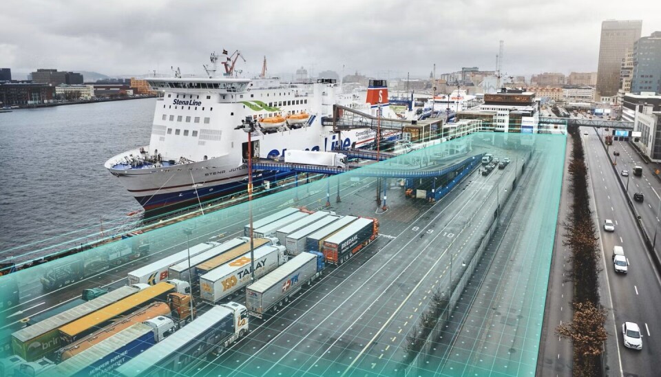 Havneområder er et av bruksområdene Volvo ser Safety Zones som mest aktuelt.