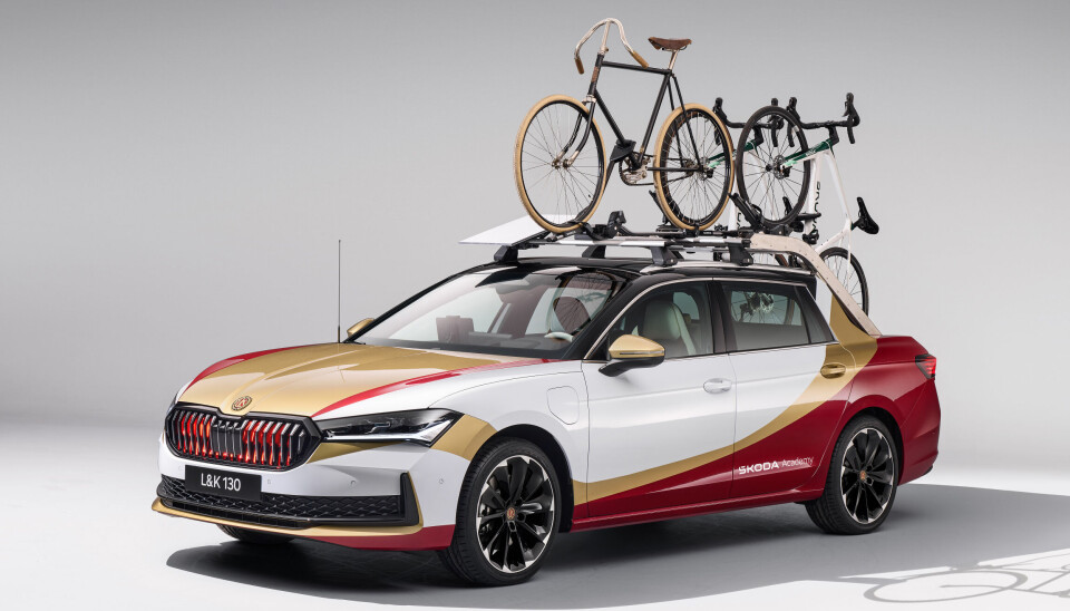 Skoda-lærlinger skaper pickup for Tour de France! Skoda L&K 130 konsept.