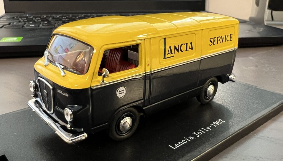 Omtrent slik så en Lancia Jolly ut i 1962.
