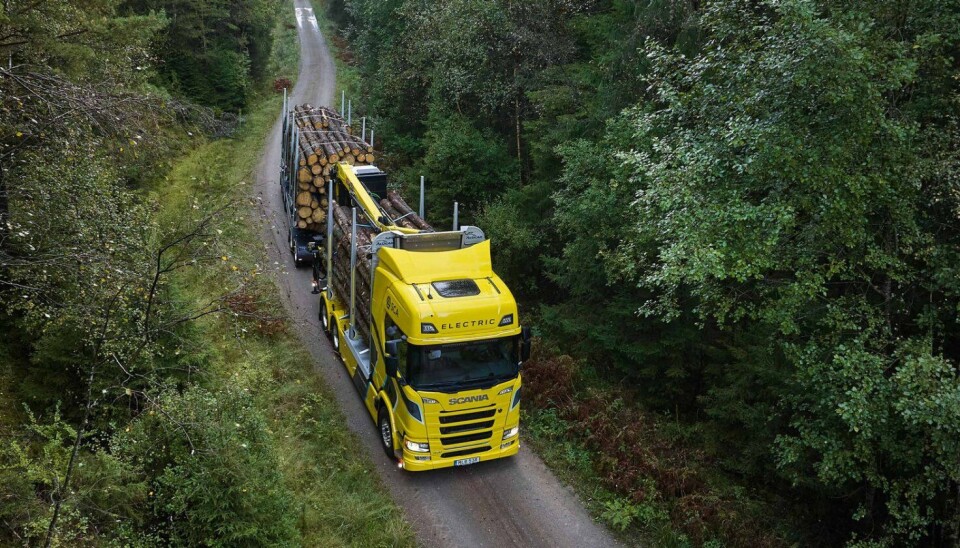 Elektriske tømmerbiler står på agendaen fremover.