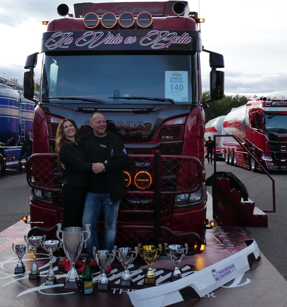 Nordic Trophy ble i år vunnet av tyske Heinrichs Thermoliner GmbH, med en Scania R770.