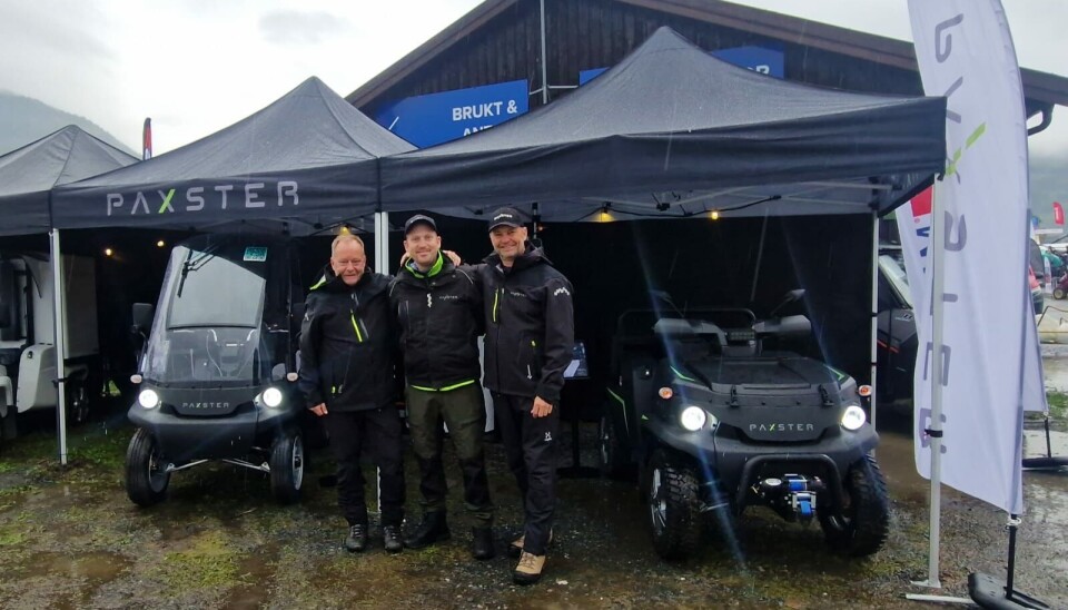 Fra venstre: Claes Eliasson, salgsansvarlig Utility Norge, Aleksander Säfvenbom, administrende direktør og Thor Øivind Johansen, salgsdirektør.