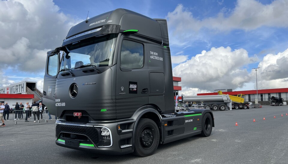 Nylig arrangerte importøren en Driving Experience på Rudskogen, der eActros 600 naturligvis spilte hovedrollen.