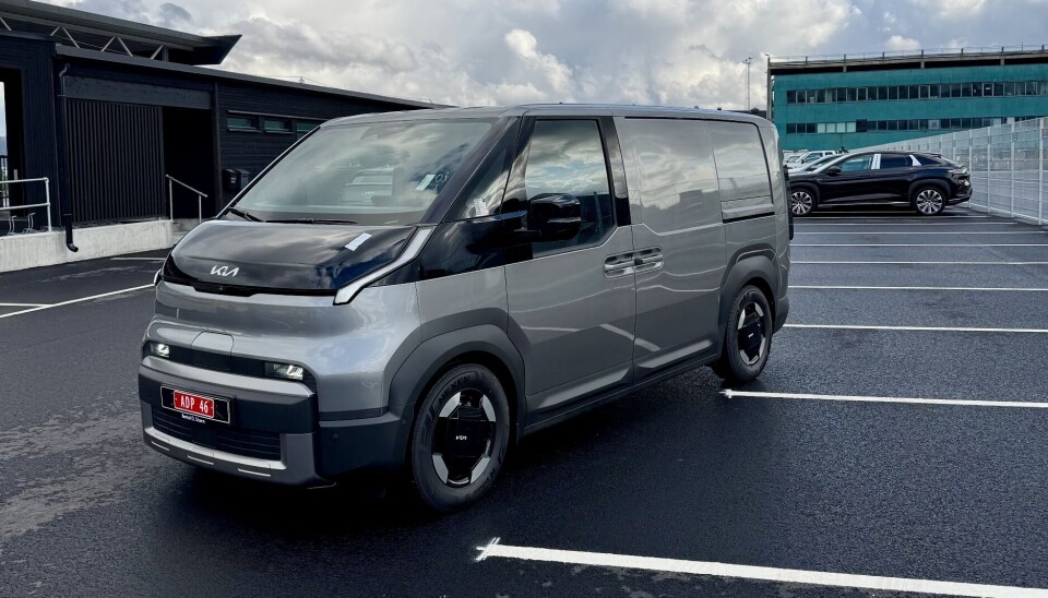 Bilen som er i Norge nå, er en protoype, men det er slik den ferdige bilen skal se ut.