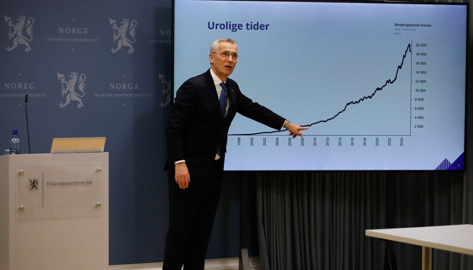 Finansminister Jens Stoltenberg presenterte onsdag forslag til Nasjonalbudsjett 2026.