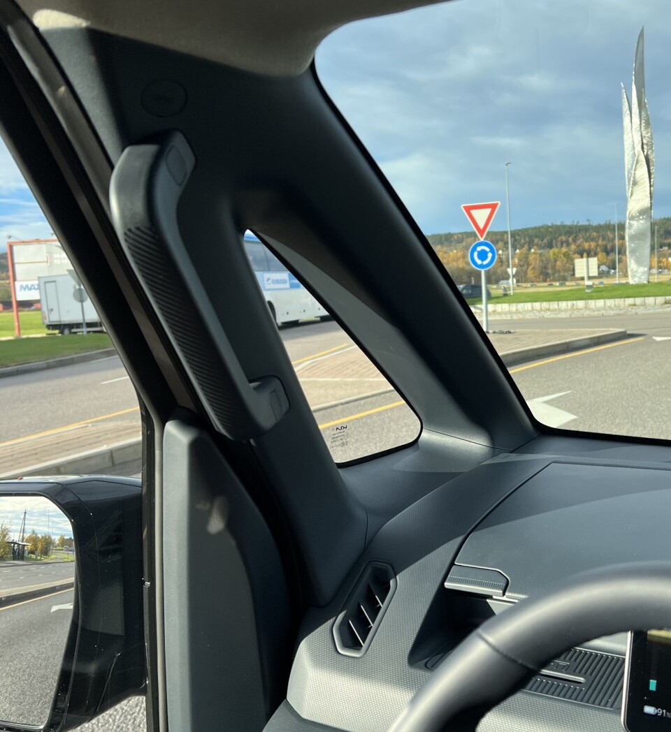 Her er er det ikke mye man ser av bil og buss.