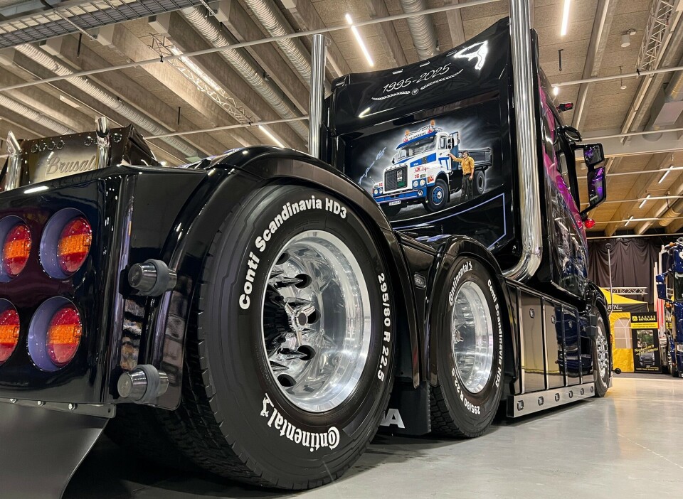 Haugen Transports fete Scania Torpedo.