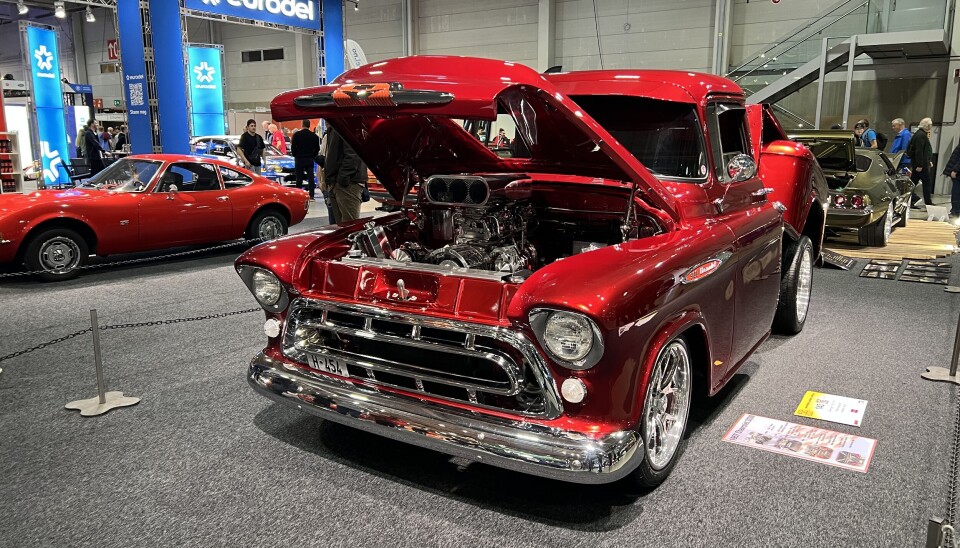 Chevrolet 3100 fra 1957. Tøffere blir det knapt.